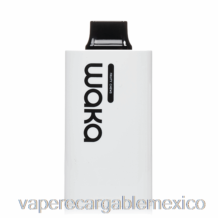 Vape Recargable Waka Sopro Pa10000 Masticables Frutales Desechables